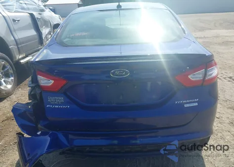 2016 Ford Fusion Titanium from USA, damaged, VIN 3FA6P0K93GR135832